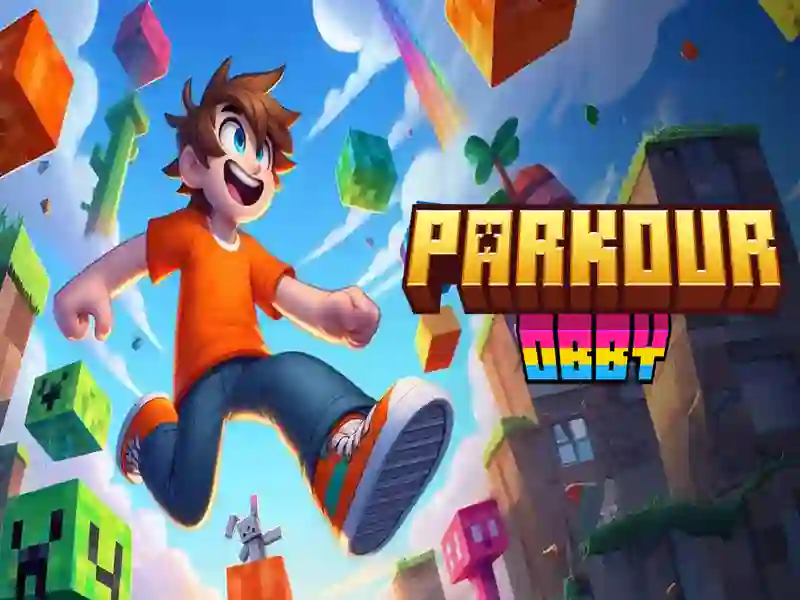 Juego Parkour obby en línea Juego Parkour obby en línea