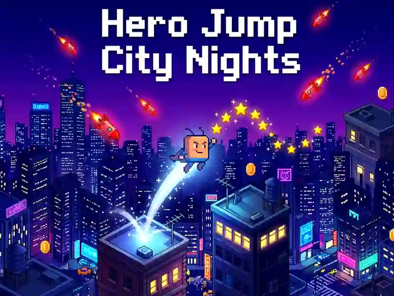 Juego Noches de ciudad de salto de héroe en línea