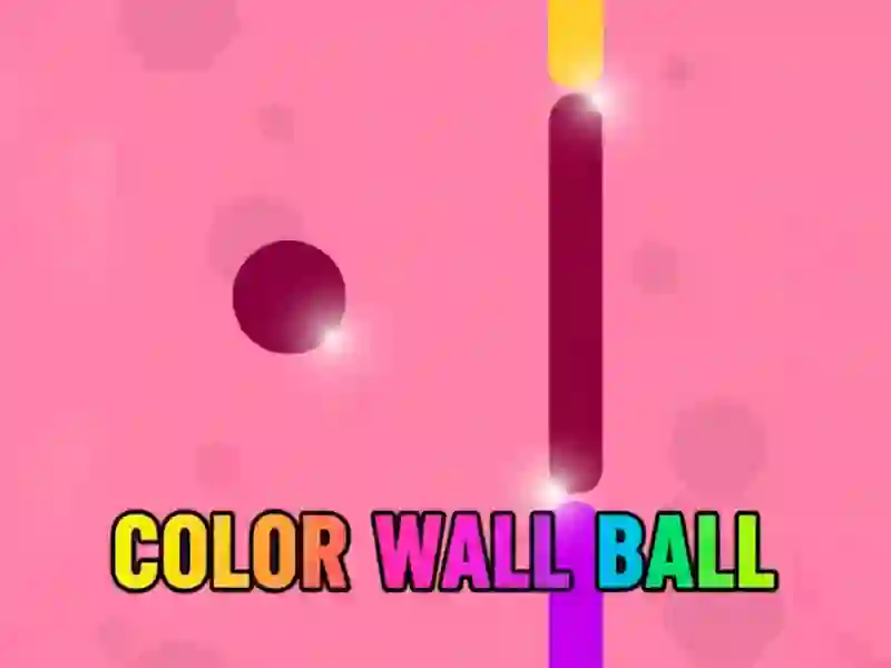 Juego Bola de pared de color en línea