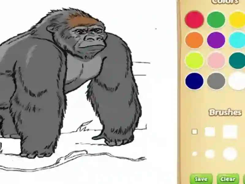 Juego Libro para colorear para niños de zoológicos para niños en línea