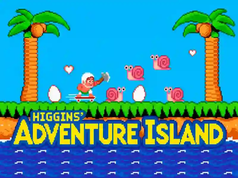 Juego La isla de la aventura de Higgins en línea
