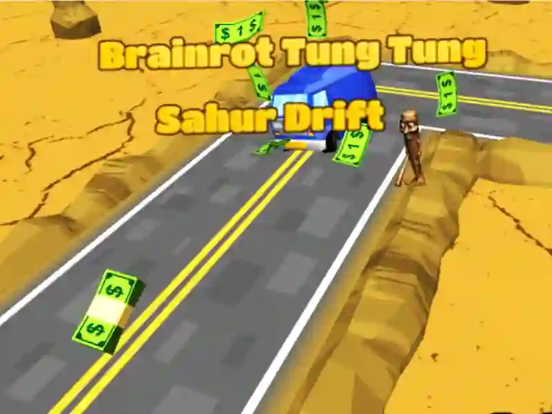 Juego Brainrot Tung Tung Sahur Drift en línea