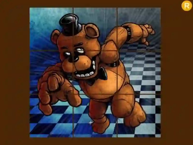 Juego Rompecabezas deslizante de Fnaf Freddy en línea