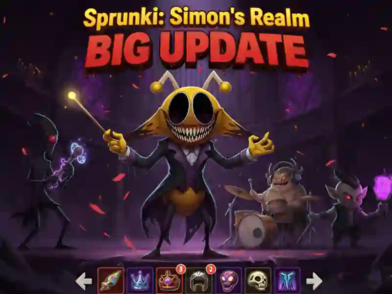 Juego Sprunki: Gran actualización del reino de Simon en línea