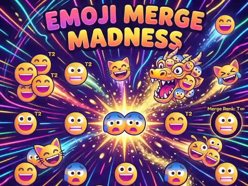 Juego Emoji Merge Madness en línea