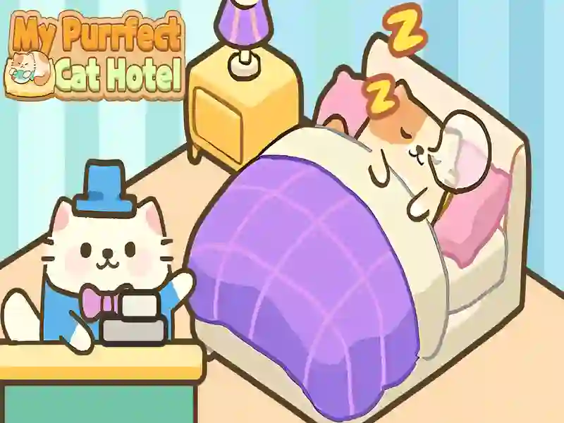 Juego Mi hotel de gato de purrfect en línea