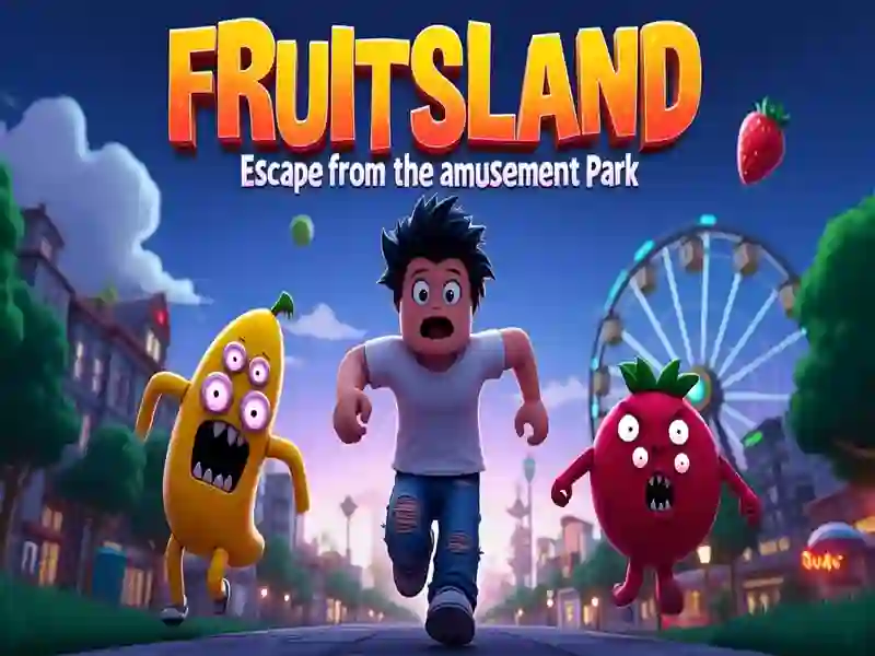 Juego Frutas tierras: escape del parque de atracciones en línea Juego Frutas tierras: escape del parque de atracciones en línea