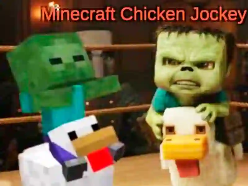 Juego Jockey de pollo Minecraft en línea