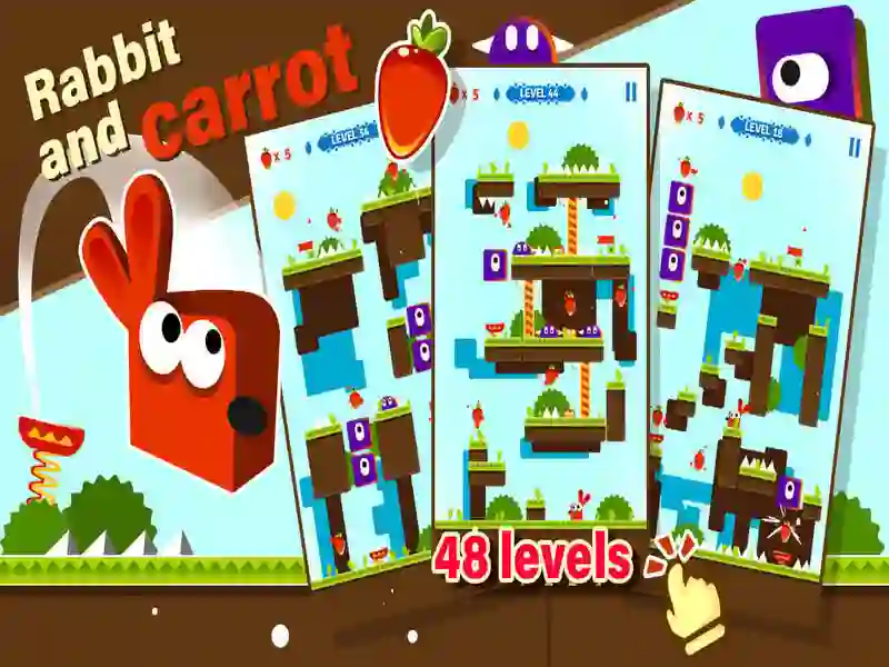 Juego Conejo y Zanahoria en línea