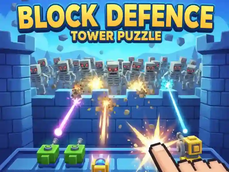 Juego Defensa de bloque en línea