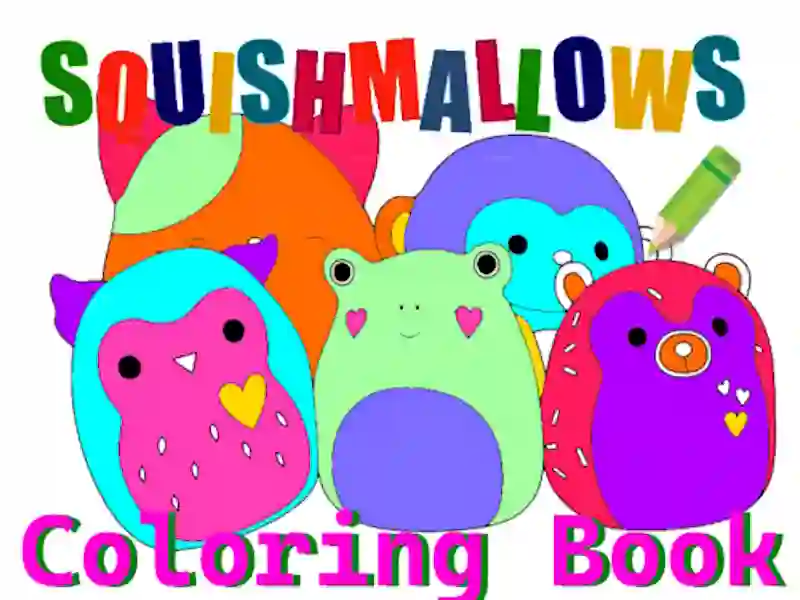 Juego Libro para colorear de SquishMallow en línea
