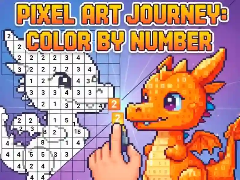 Juego Dibujar por números Pixel Art en línea