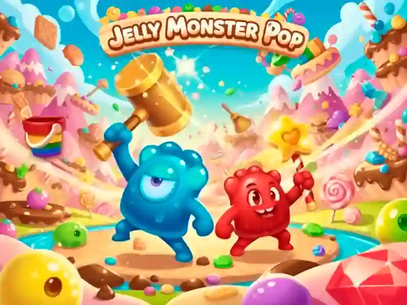 Juego Monstruo de gelatina pop en línea