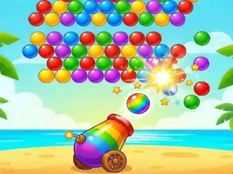 Juego Manía de explosión de Bubble Shooter en línea