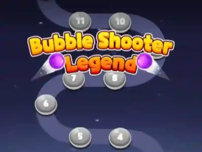 Juego Leyenda del tirador de burbujas en línea