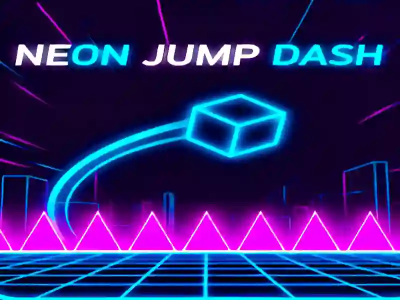 Juego Salto de neón Dash en línea