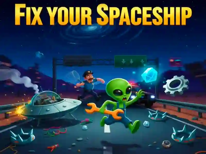Juego Repara tu nave espacial en línea