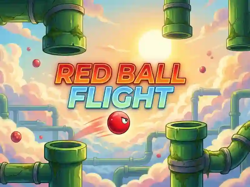 Juego Vuelo de bola roja en línea