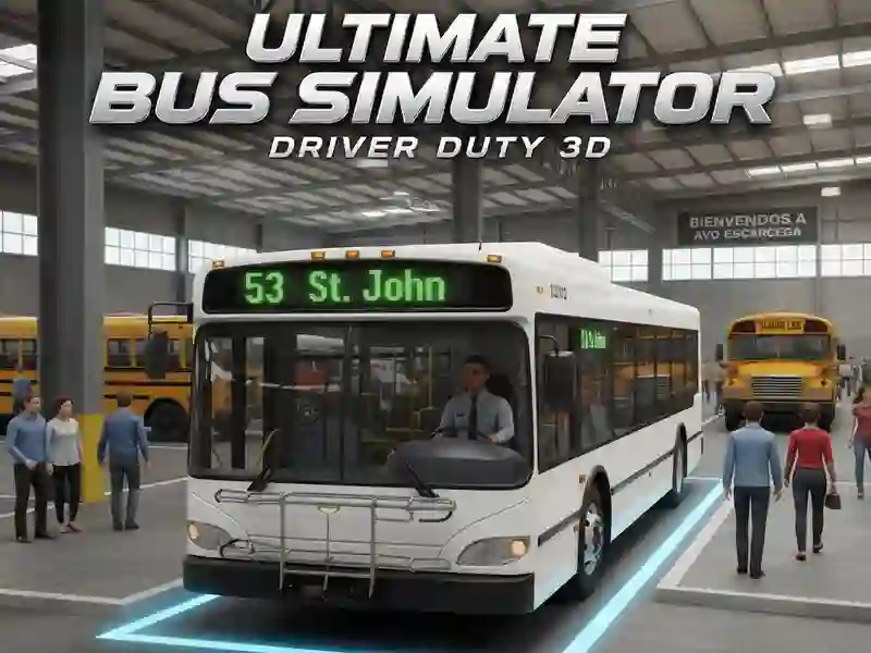 Juego Ultimate Bus Simulator Conductor Deber 3D en línea