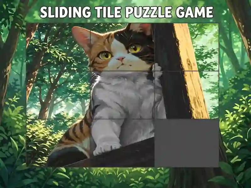 Juego Sliding Tile Puzzle Game en línea