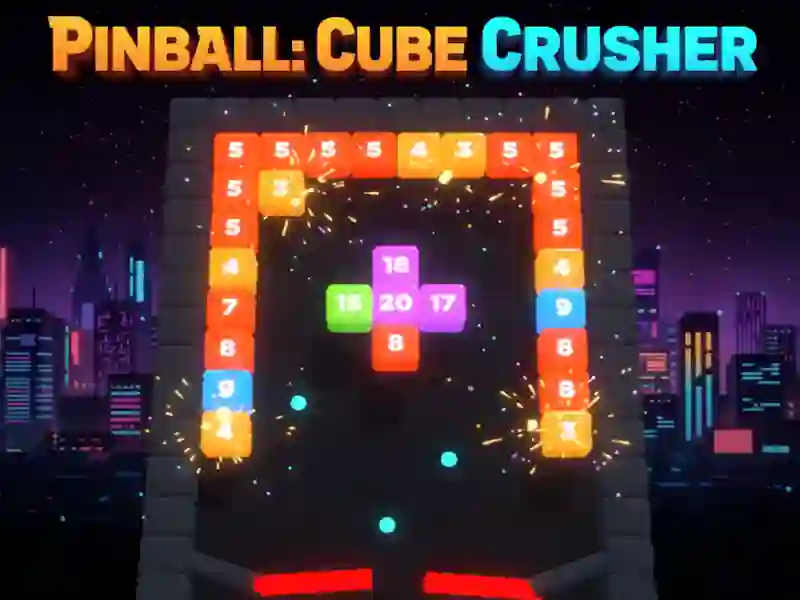 Juego Pinball: Trituradora de cubos en línea