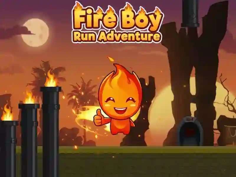 Juego Aventura del chico del fuego en línea