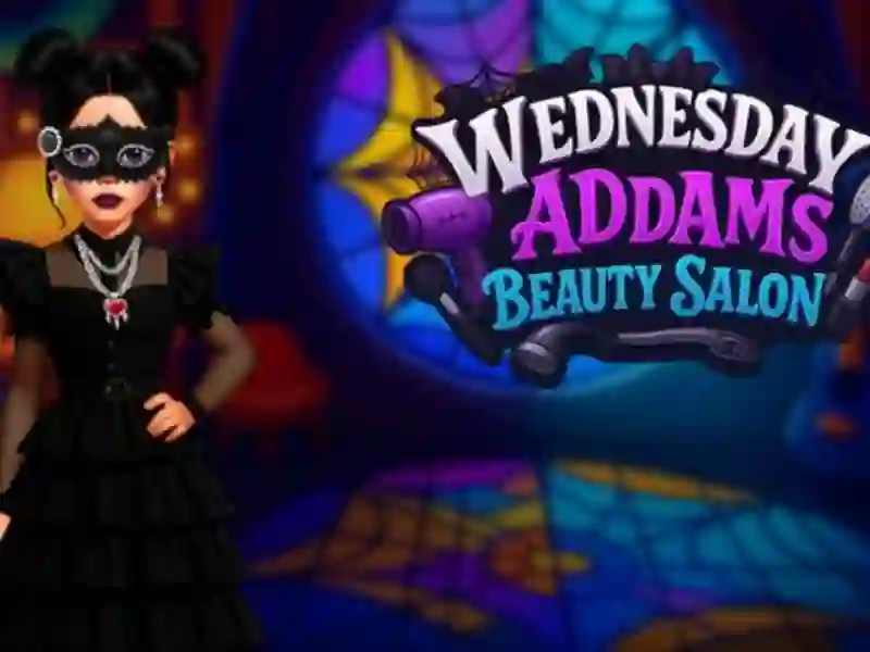 Juego Miércoles Addams Salón de Belleza en línea