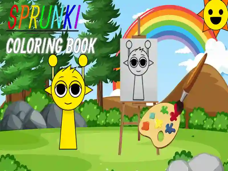 Juego Libro para colorear de Sprunki en línea