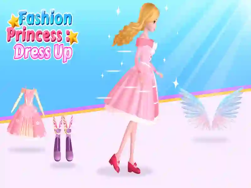 Juego Princesa de moda vestida en línea
