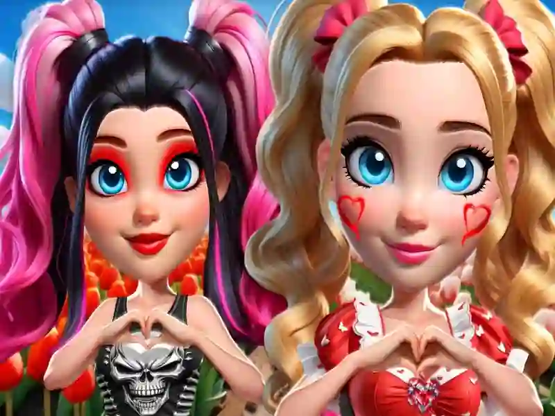 Juego Corazones vibrantes Glamour Vs Punk en línea