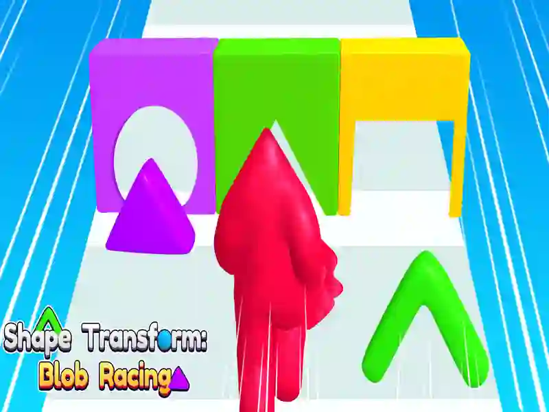 Juego Forma racing de blob de transformación de forma en línea