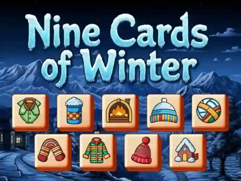 Juego Nueve cartas de invierno en línea