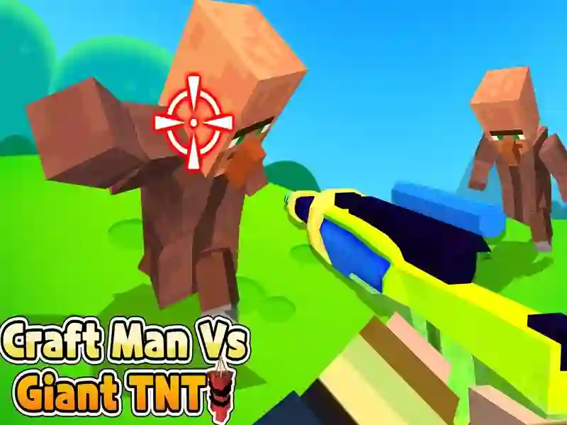 Juego Craft Man vs Giant TNT en línea