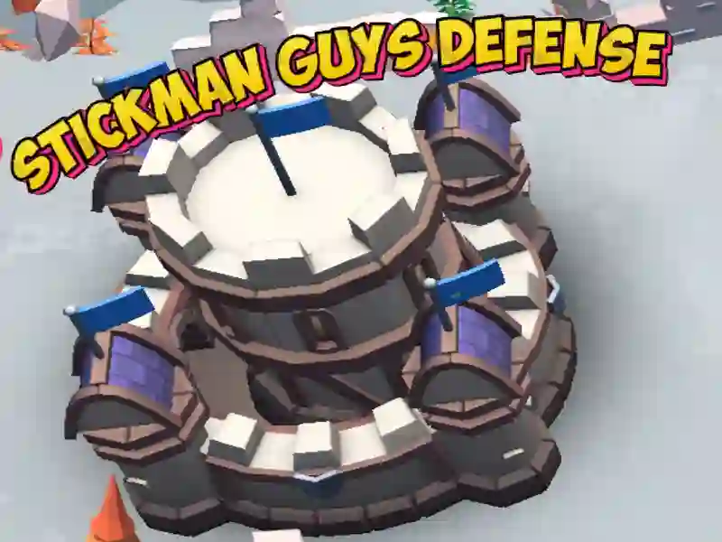 Juego Defensa de chicos de stickman en línea
