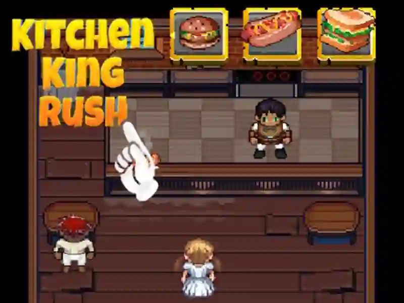 Juego Cocina Rey Rush en línea