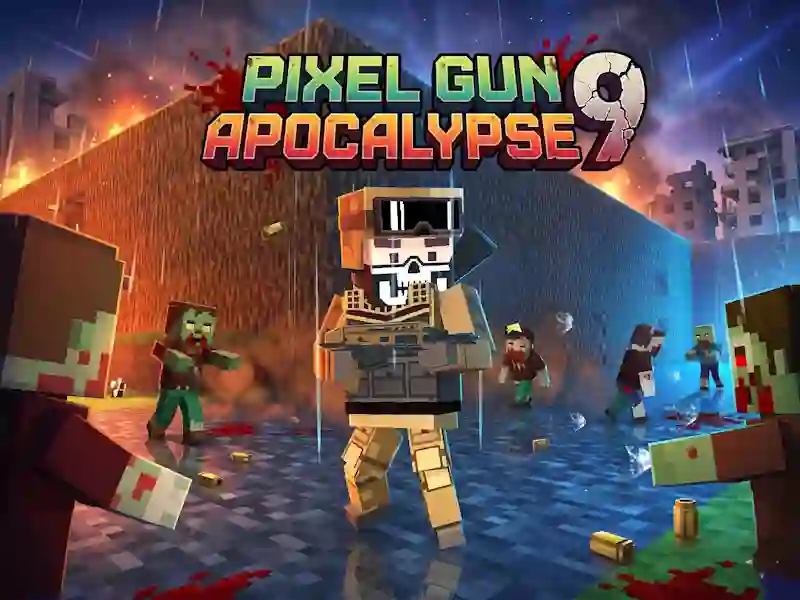 Juego Pixel gun apocalypse 9 en línea