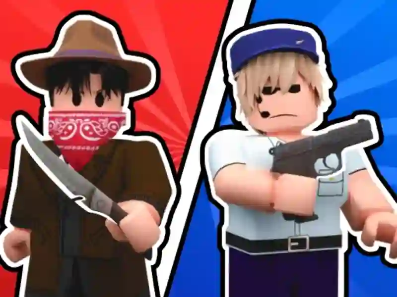 Juego Asesinos vs sheriffs duelos en línea