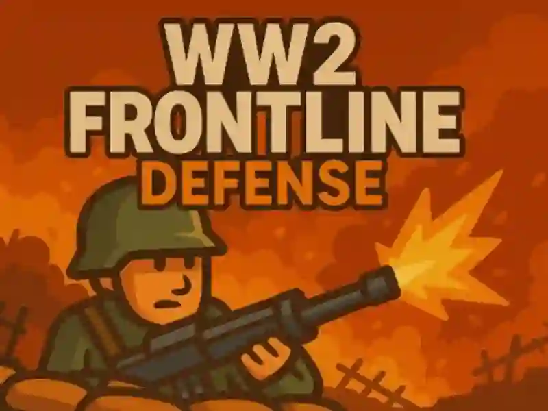 Juego Defensa de primera línea de la Segunda Guerra Mundial en línea