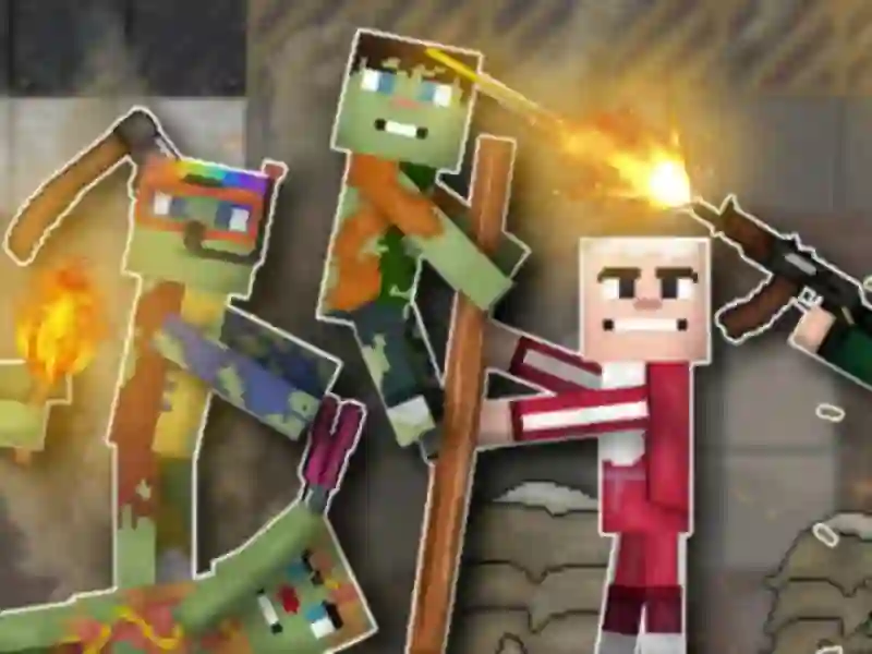 Juego People vs Zombies: Sandbox en línea