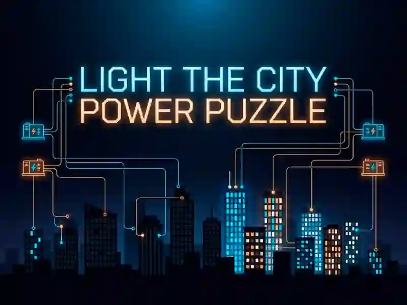 Juego Light the City Power Puzzle en línea
