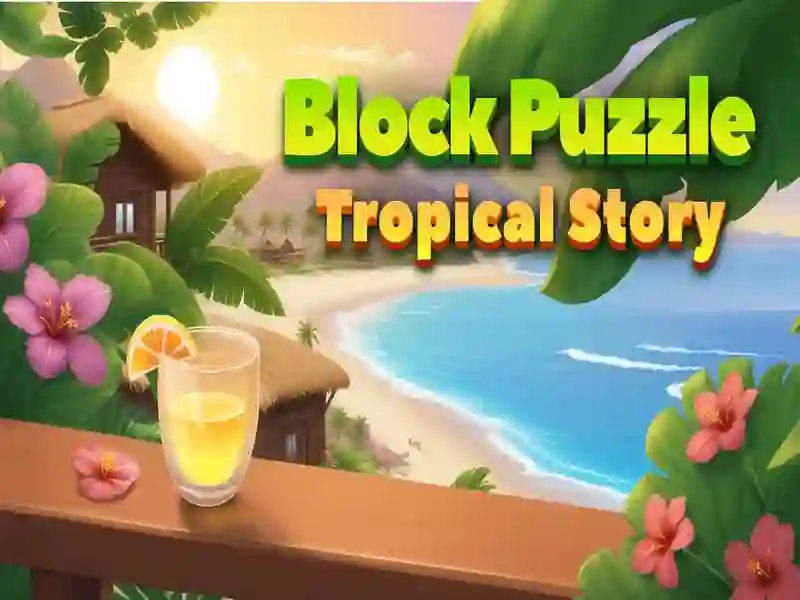 Juego Bloque de rompecabezas Tropical Story en línea