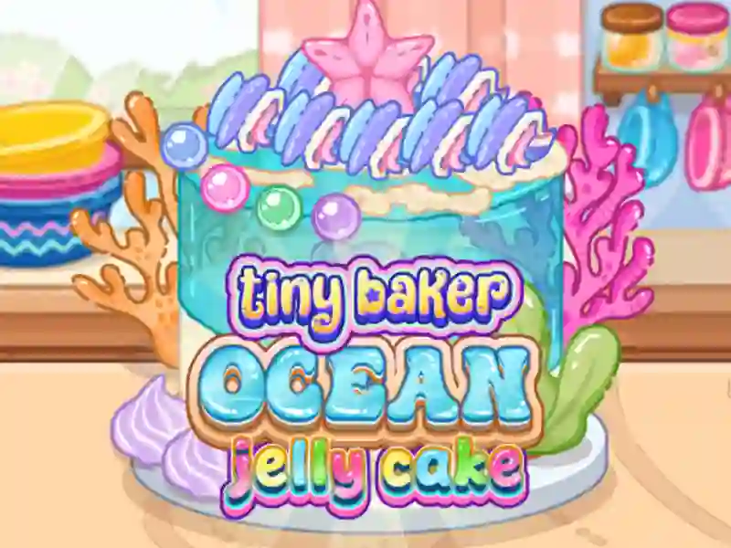 Juego Pastel de gelatina de océano Tiny Baker en línea
