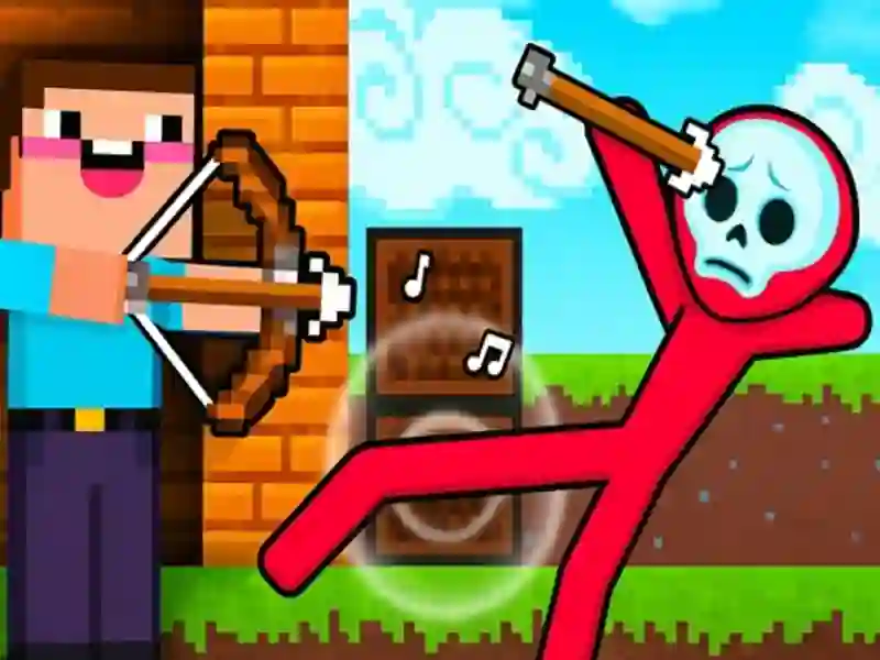 Juego Novato arquero vs stickman zombie en línea