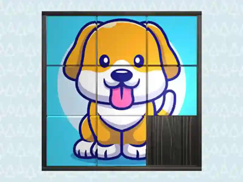 Juego Rompecabezas deslizante para niños 3D en línea