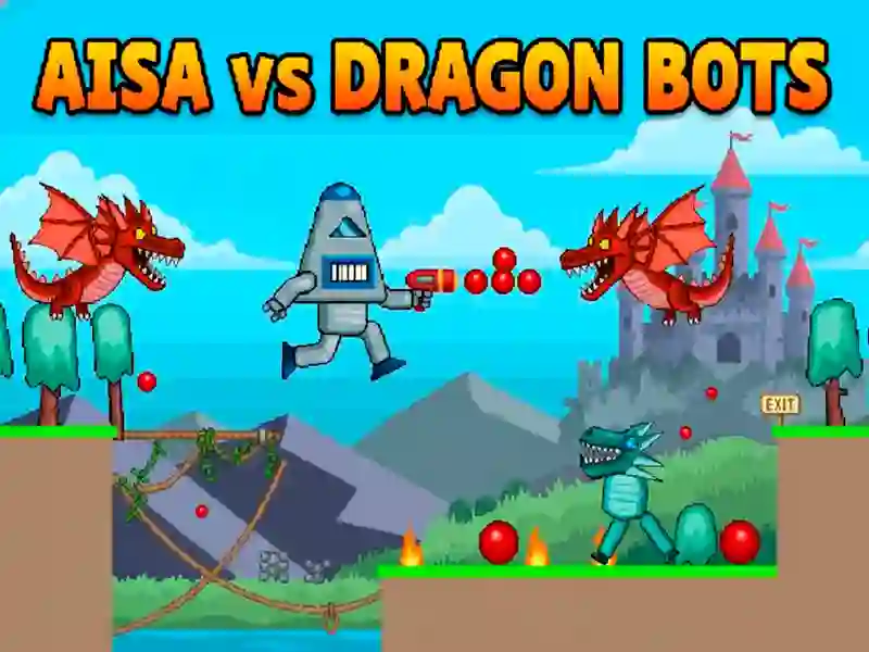 Juego Aisa Vs Dragon Bots en línea