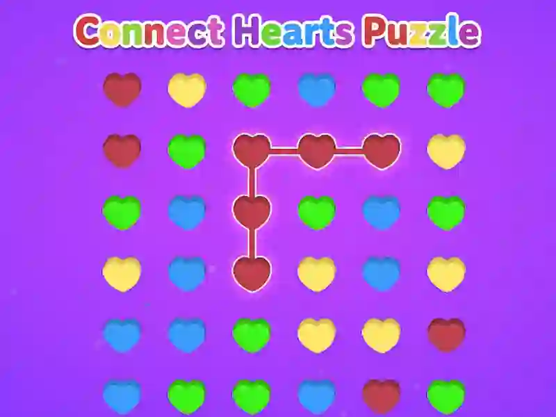 Juego Conectar corazones rompecabezas en línea