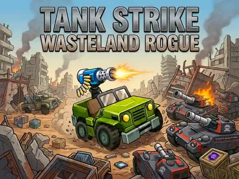 Juego Tank Strike Wasteland Rogue en línea