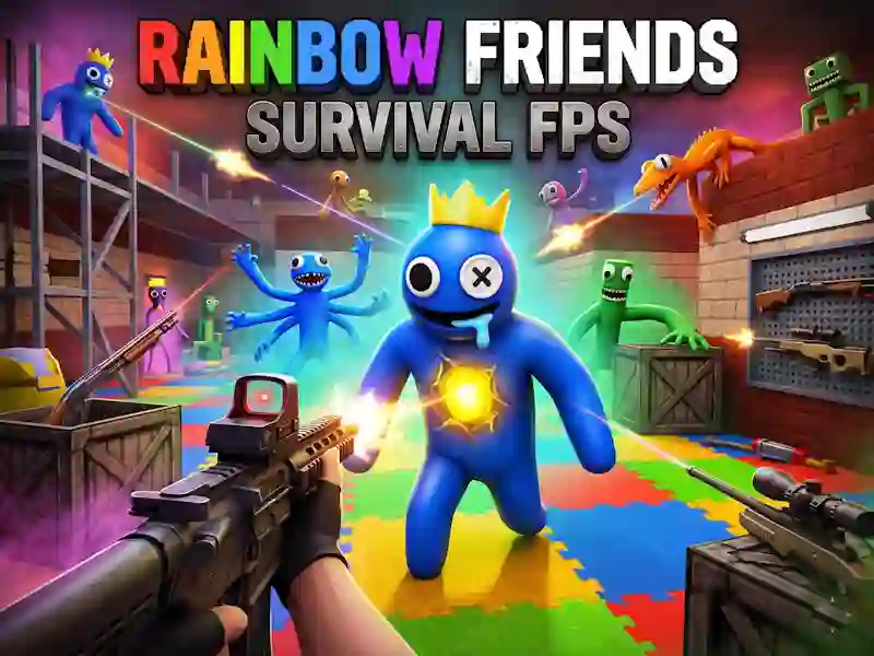Juego Rainbow Friends Survival FPS en línea