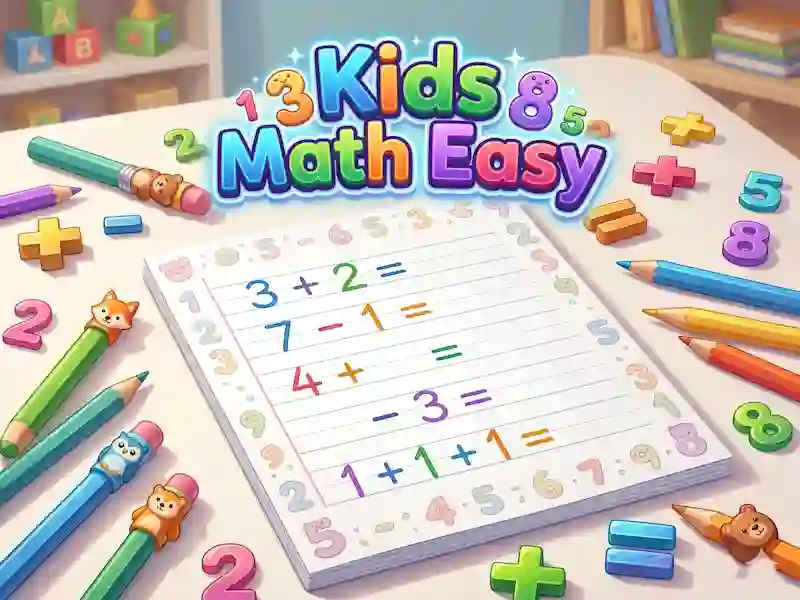 Juego Kids Math Easy en línea