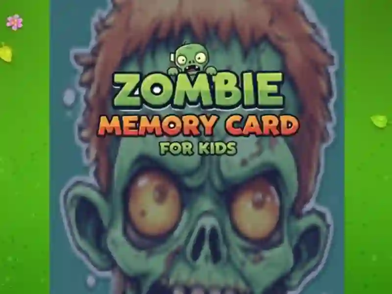 Juego Tarjeta de memoria zombie para niños en línea